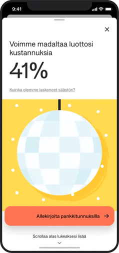 Anyfin jälleenrahoitus
