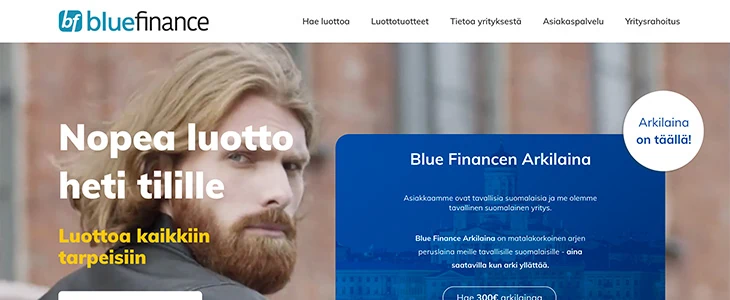 Blue Finance lainapalvelu