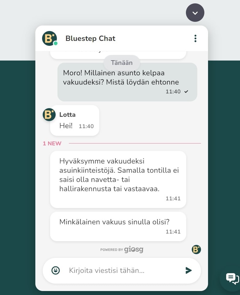 Bluestep Chat