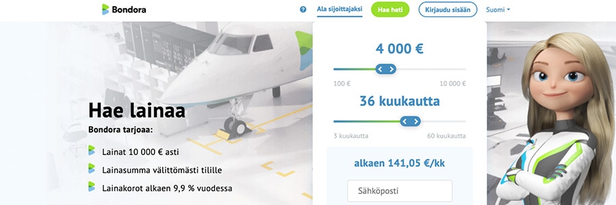 Bondora vertailslaina Virosta