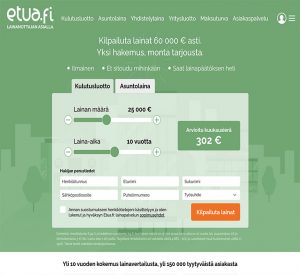 Etua.fi lainanvälitys